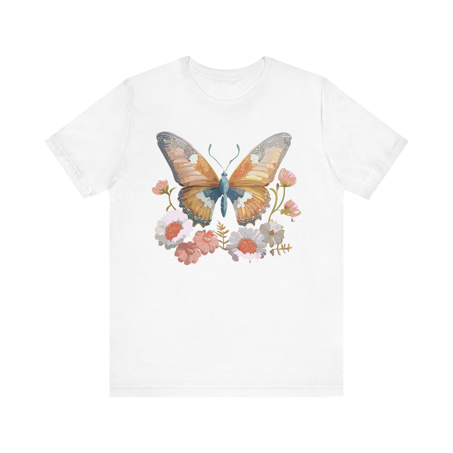 Butterfly Tee Shirt, Shirt with Butterfly