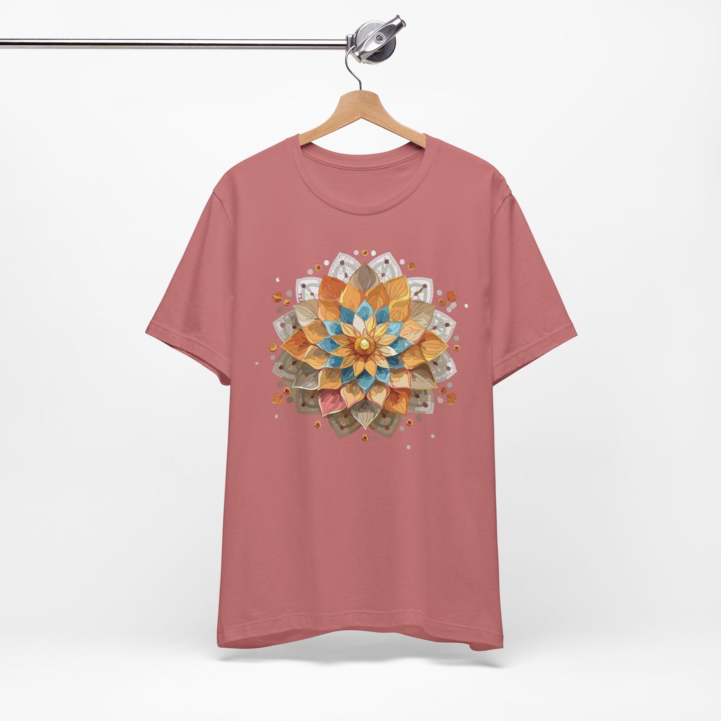 Floral Mandala Shirt, Flowers Mandala Shirt