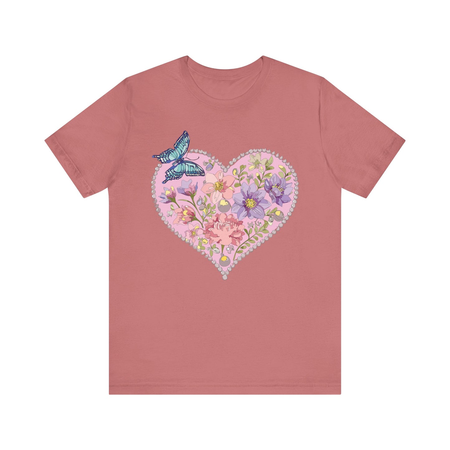 Heart Tee Shirt, Shirt with Heart
