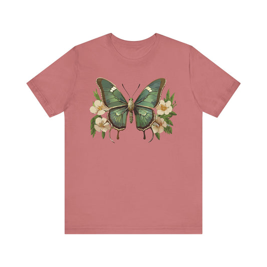 Butterfly Tee Shirt, Shirt with Butterfly