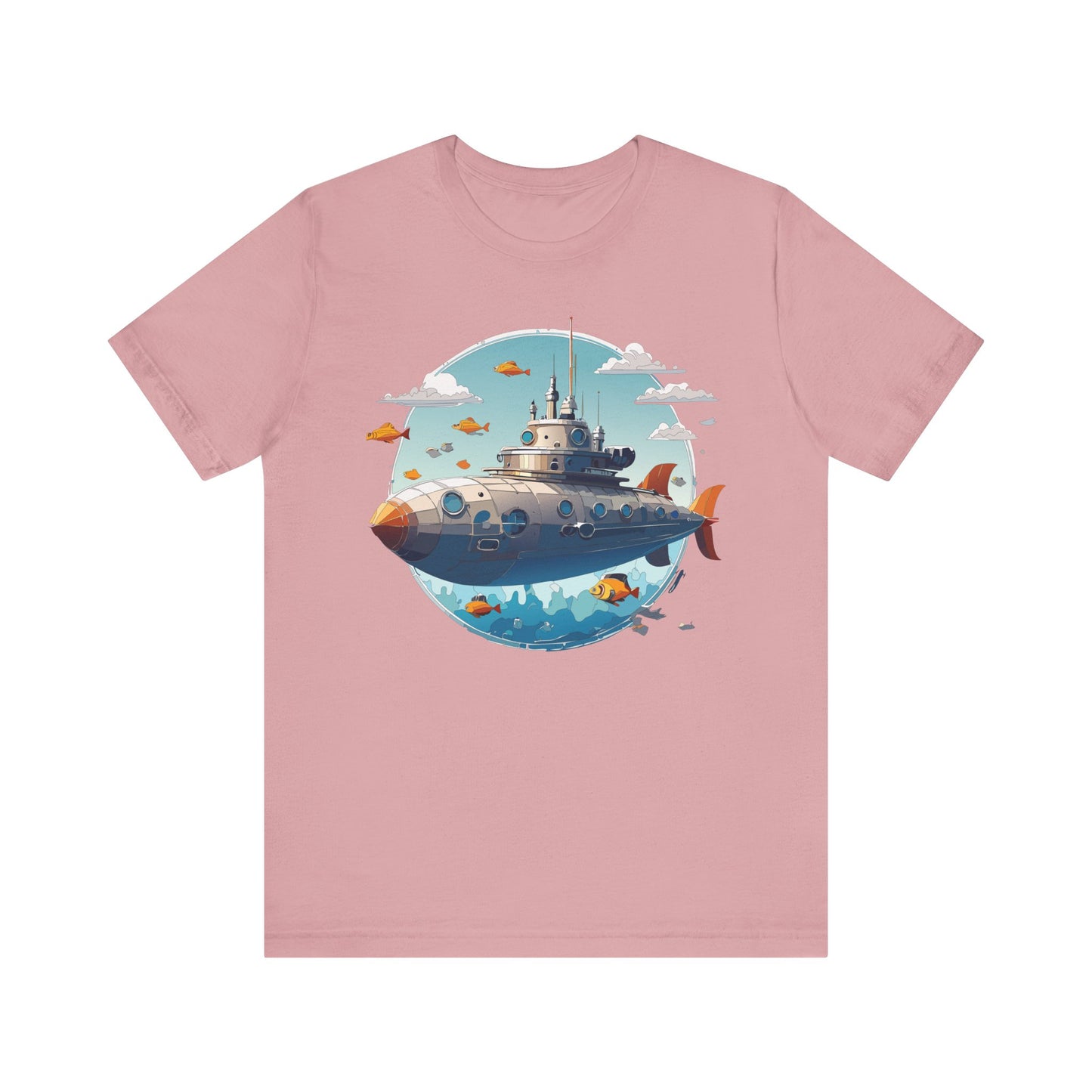 Ship Tee Shirt, Tee Shirt with Ship