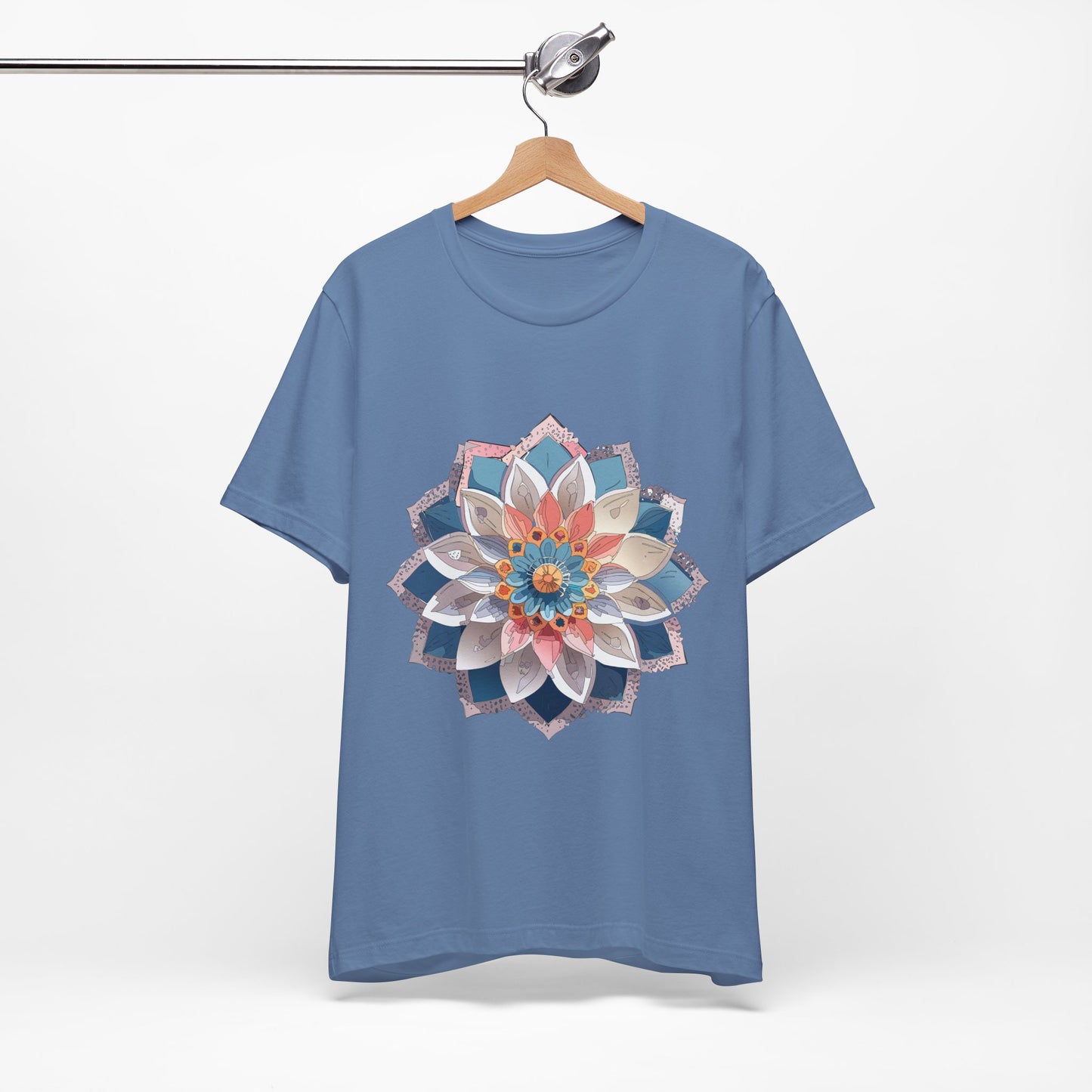 Floral Mandala Shirt, Flowers Mandala Shirt