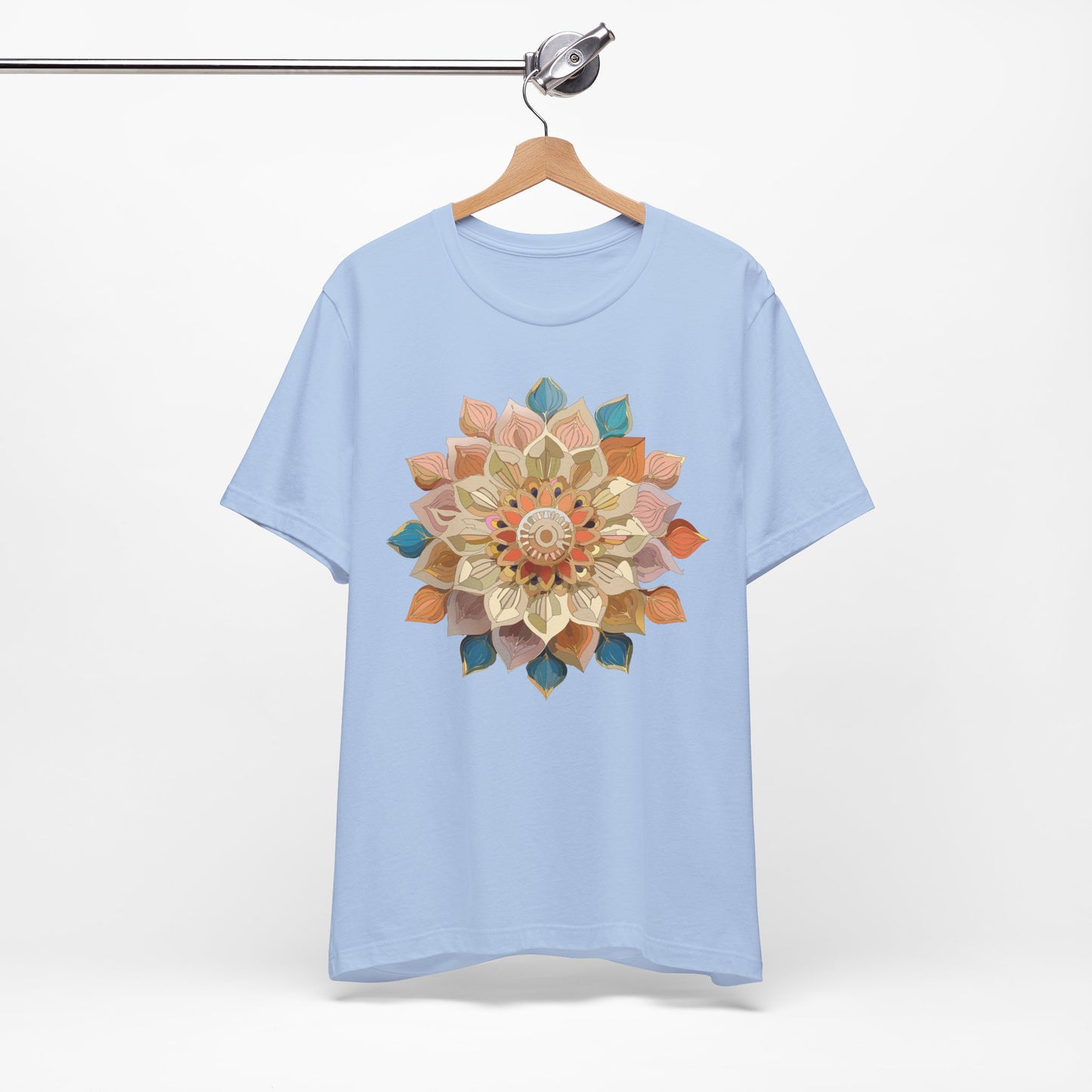Floral Mandala Shirt, Flowers Mandala Shirt