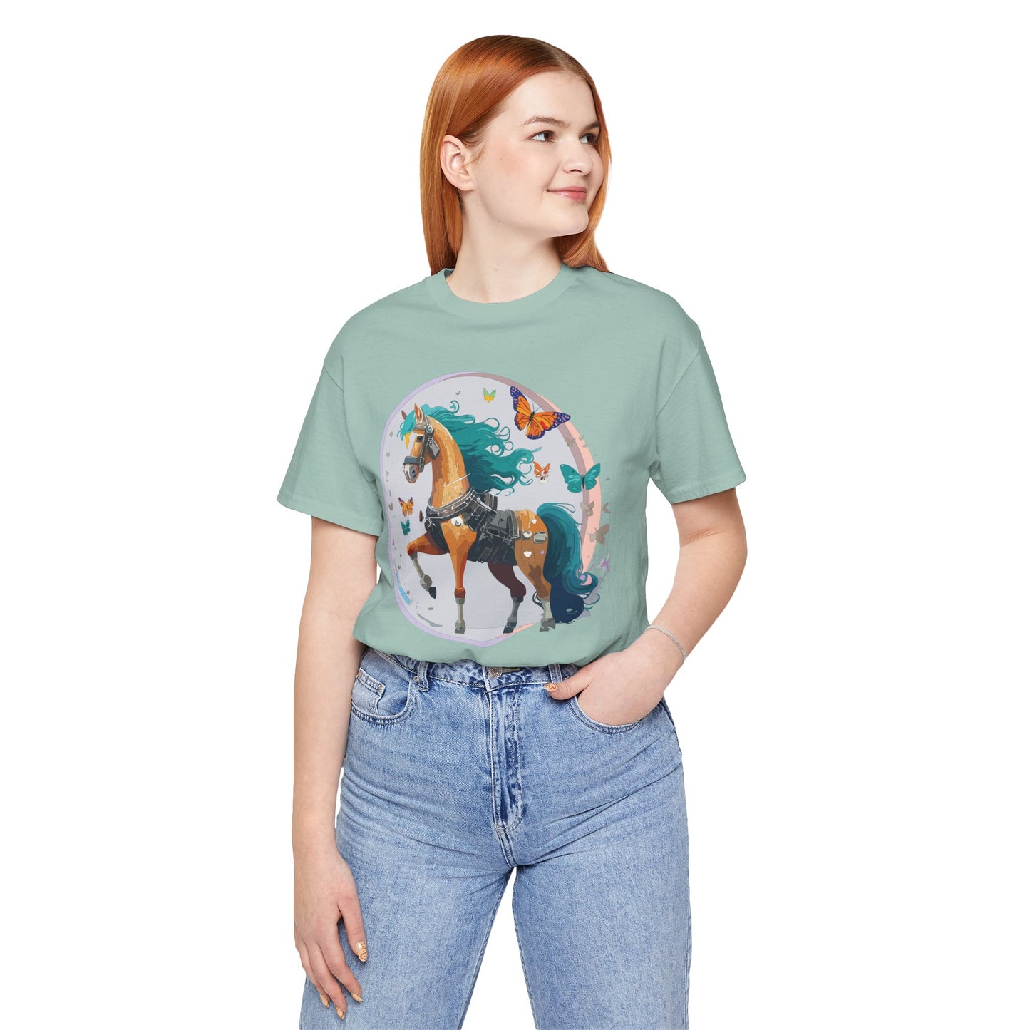 Animals Shirt, Shirt with Horse