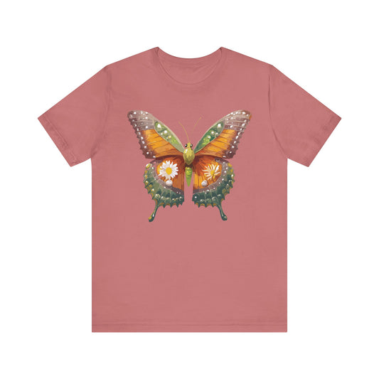 Butterfly Tee Shirt, Shirt with Butterfly