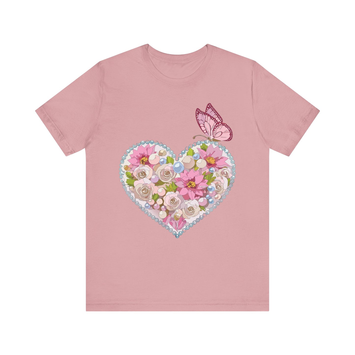 Heart Tee Shirt, Shirt with Heart
