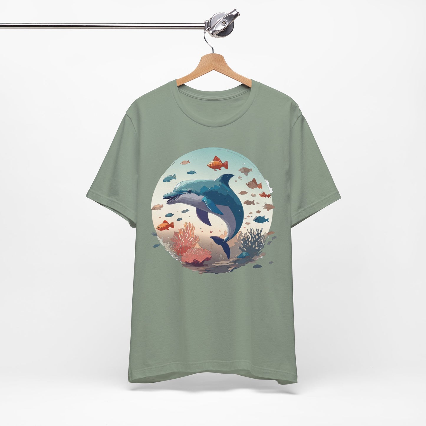 Animals Shirt, Shirt with Dolphin