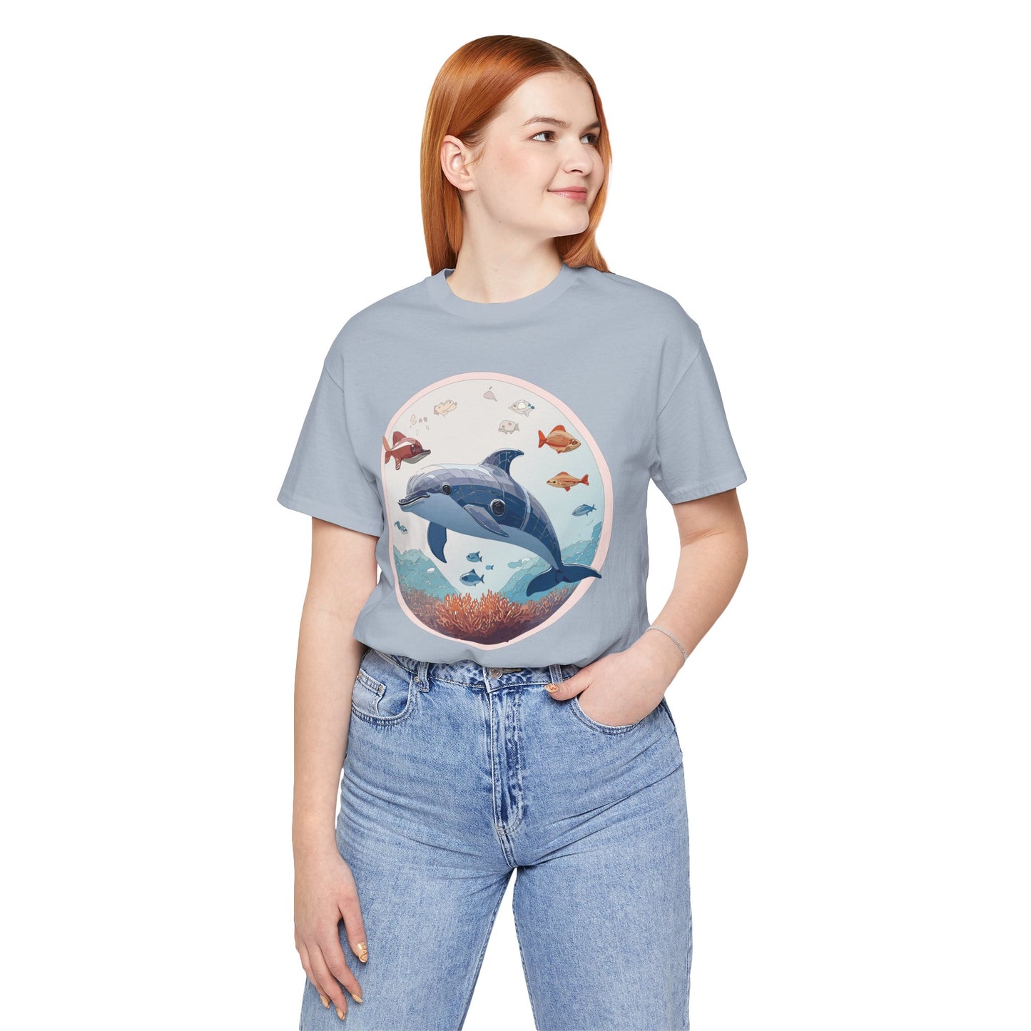 Animals Shirt, Shirt with Dolphin