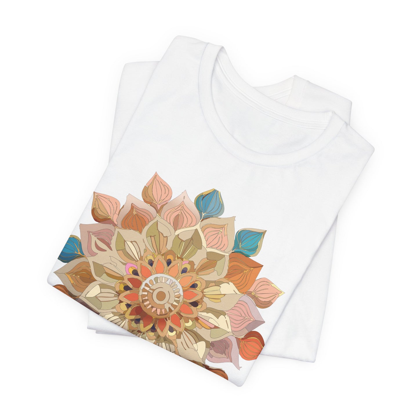 Floral Mandala Shirt, Flowers Mandala Shirt