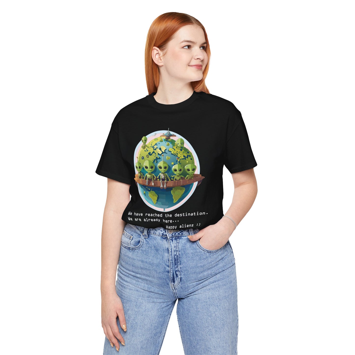 Funny Aliens Shirt, T-Shirt with Funny Aliens