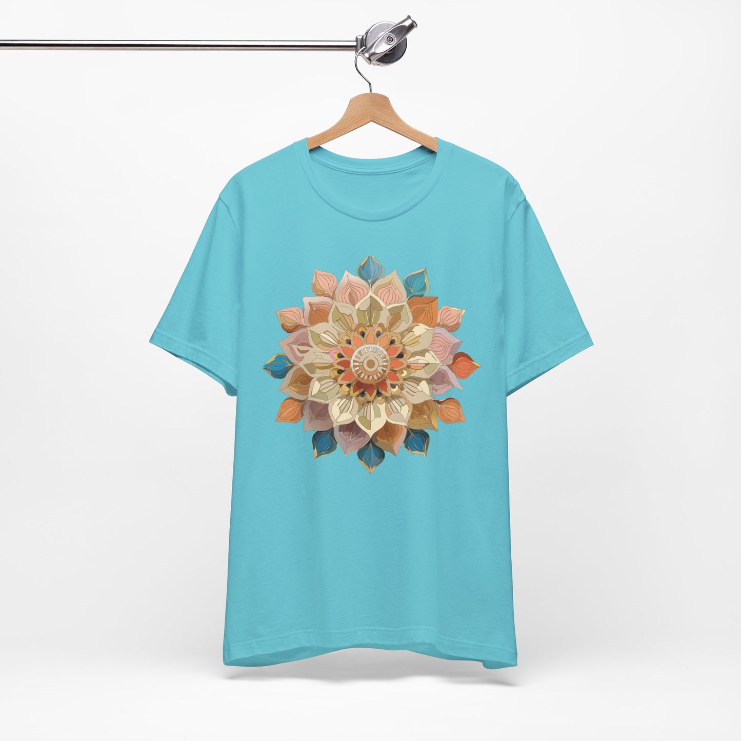 Floral Mandala Shirt, Flowers Mandala Shirt