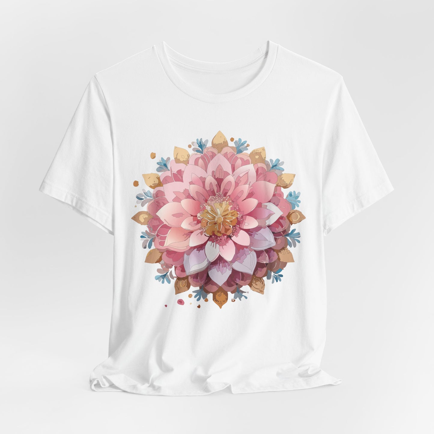 Floral Mandala Shirt, Flowers Mandala Shirt