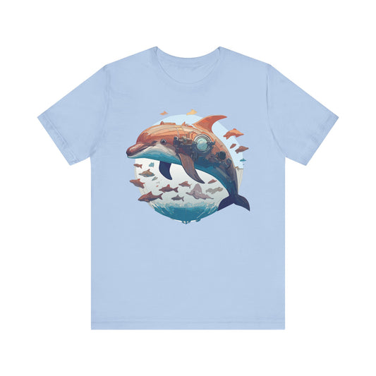 Animals Shirt, Shirt with Dolphin