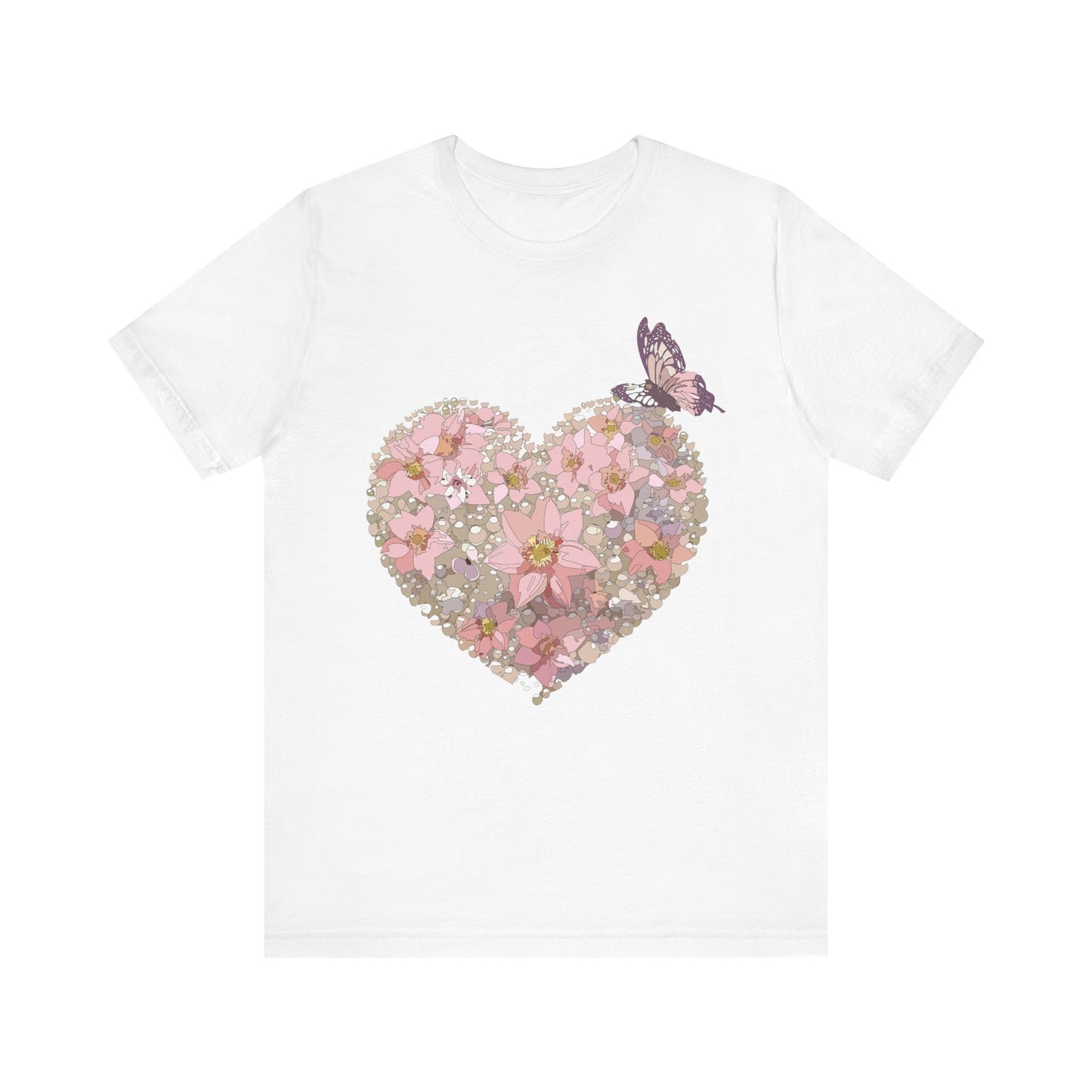 Heart Tee Shirt, Shirt with Heart