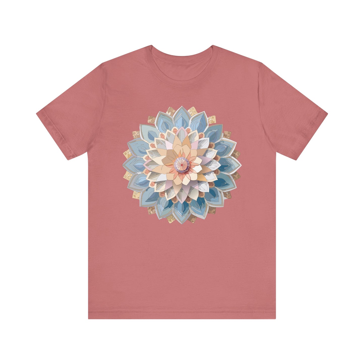 Floral Mandala Shirt, Flowers Mandala Shirt