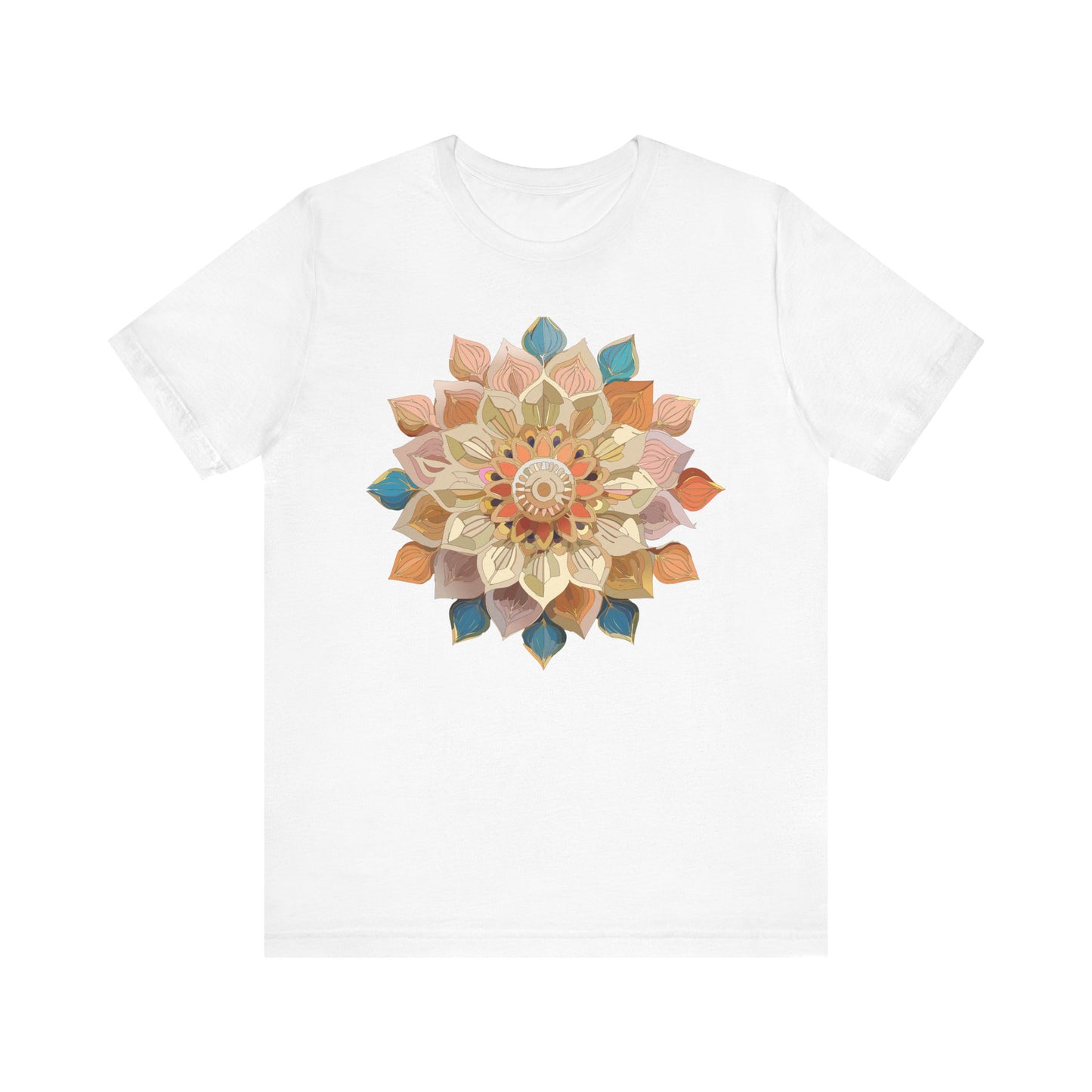 Floral Mandala Shirt, Flowers Mandala Shirt