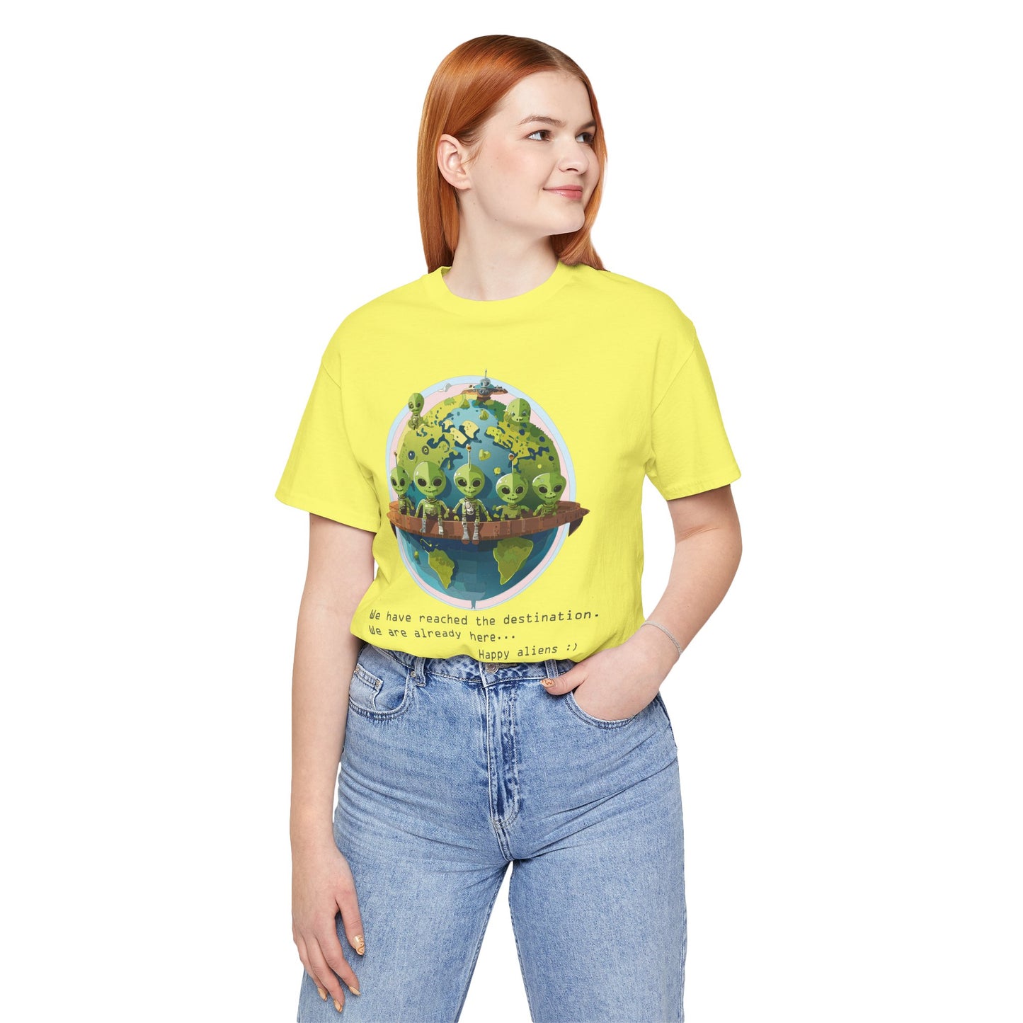 Funny Aliens Shirt, T-Shirt with Funny Aliens