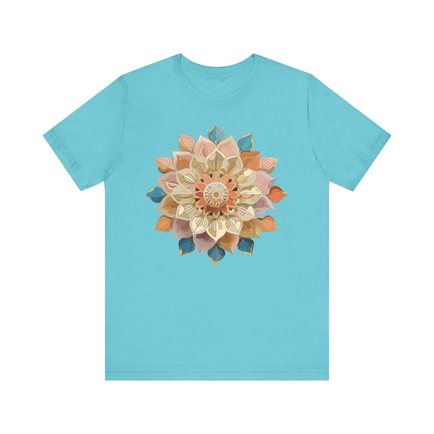 Floral Mandala Shirt, Flowers Mandala Shirt