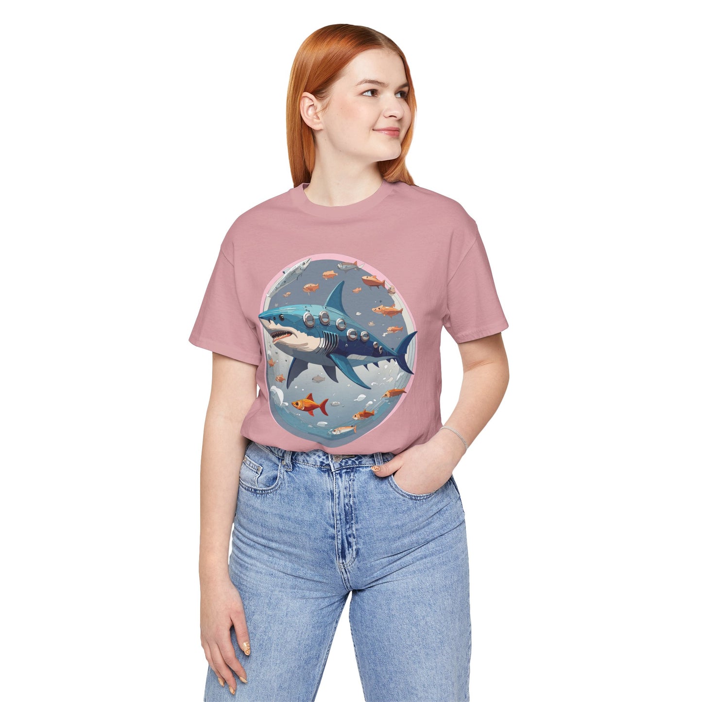 Animals Shirt, Shirt with Shark