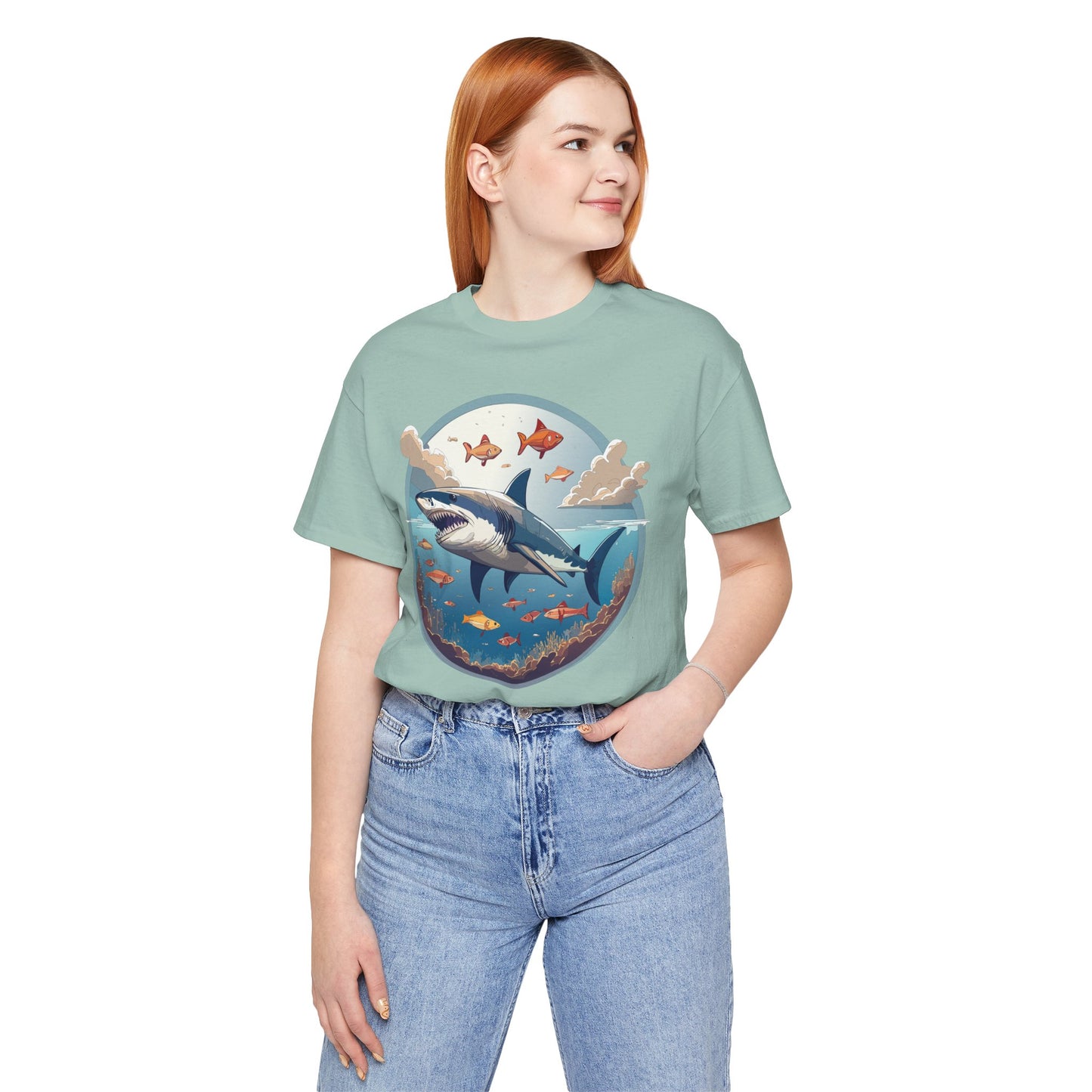 Animals Shirt, Shirt with Shark