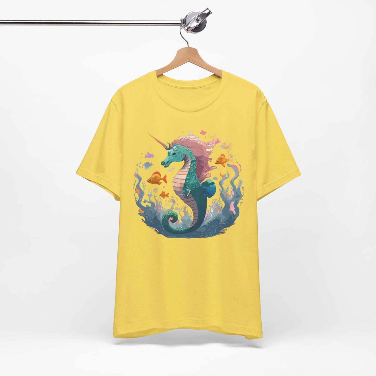 Animals Shirt, Shirt with Seahorse