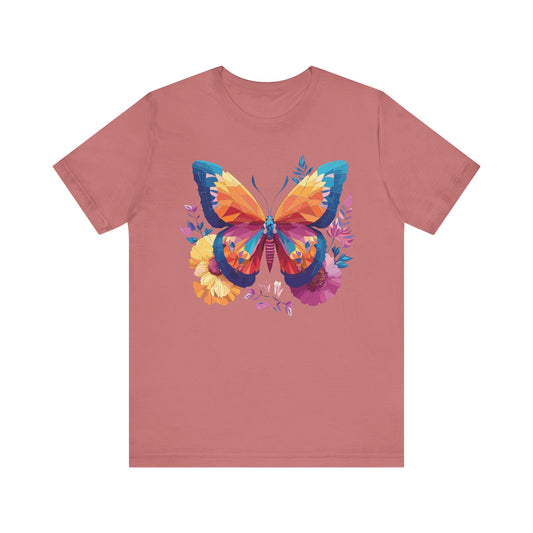 Butterfly Tee Shirt, Shirt with Butterfly
