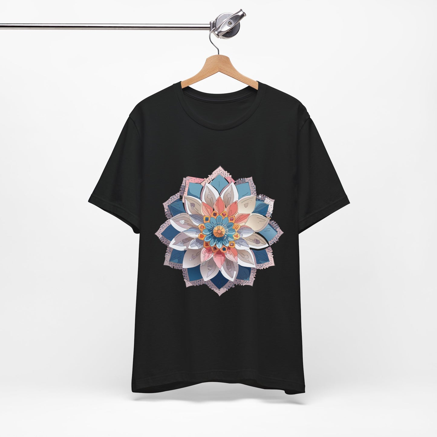 Floral Mandala Shirt, Flowers Mandala Shirt