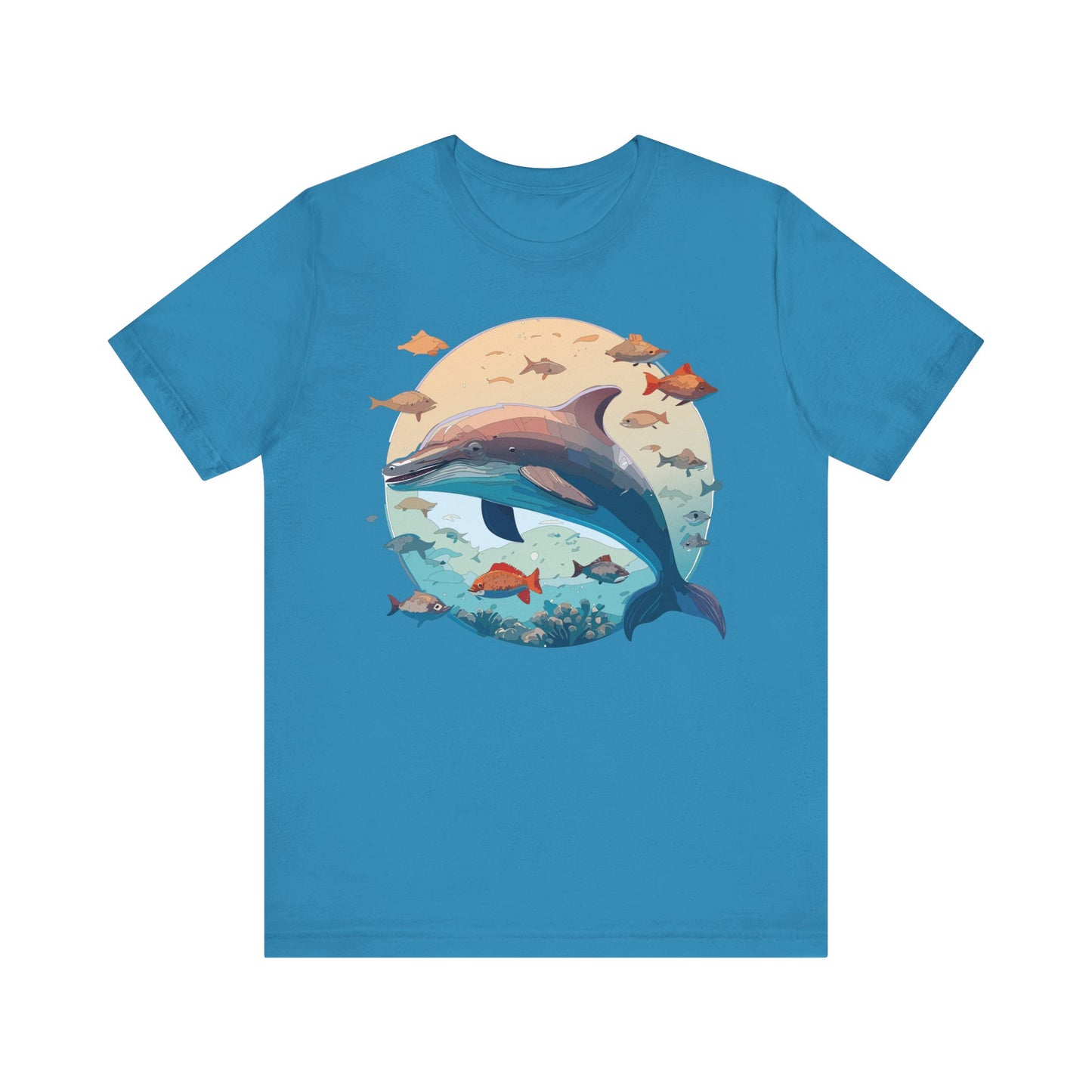 Animals Shirt, Shirt with Dolphin