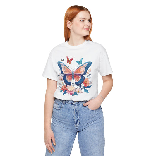 Butterfly Tee Shirt, Shirt with Butterfly