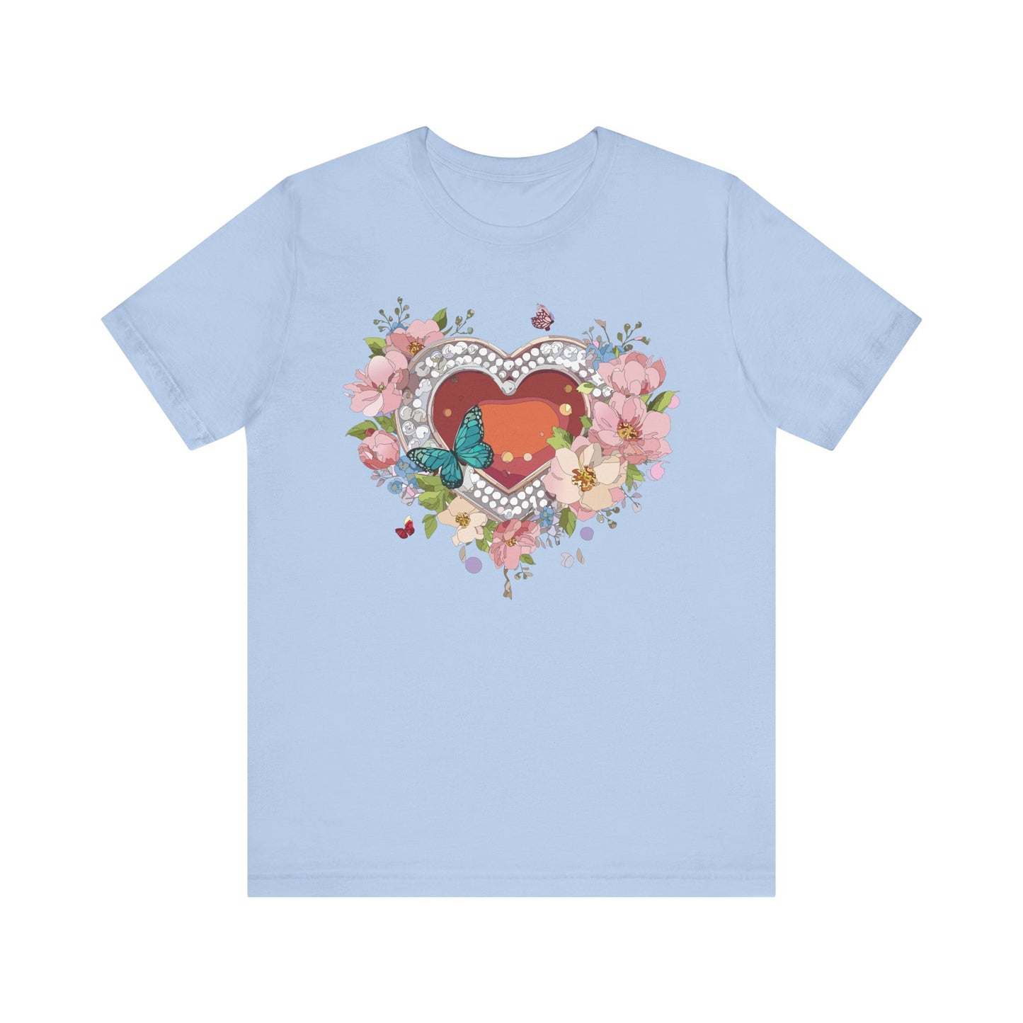 Heart Tee Shirt, Shirt with Heart
