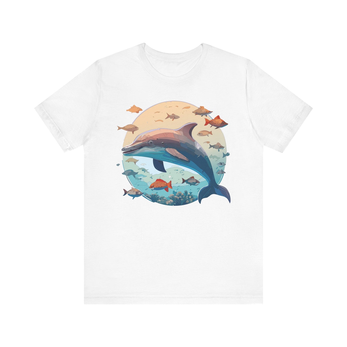 Animals Shirt, Shirt with Dolphin