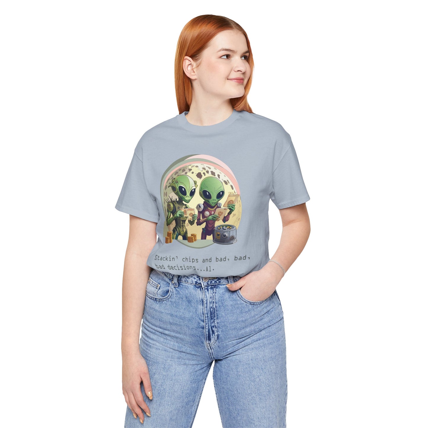Funny Aliens Shirt, T-Shirt with Funny Aliens