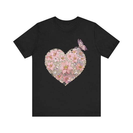 Heart Tee Shirt, Shirt with Heart