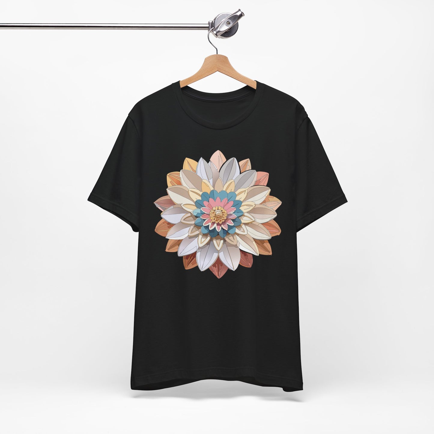 Floral Mandala Shirt, Flowers Mandala Shirt