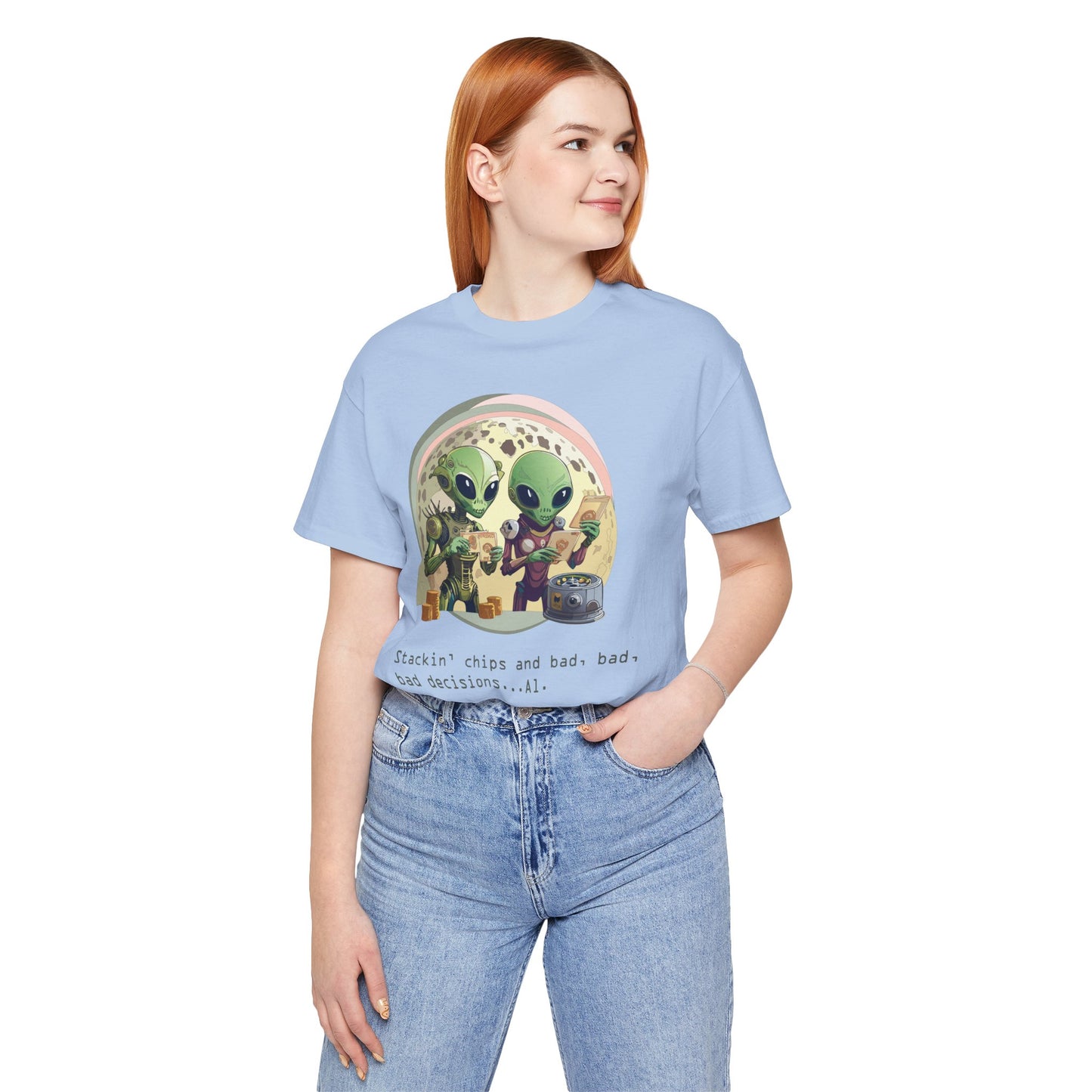 Funny Aliens Shirt, T-Shirt with Funny Aliens