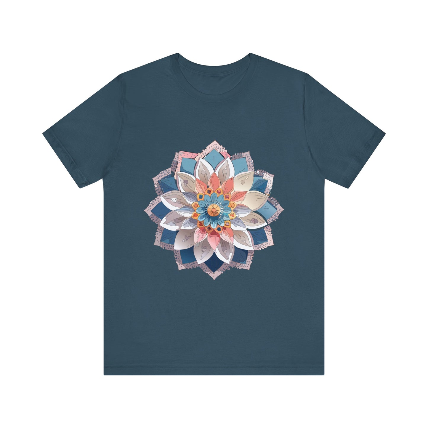 Floral Mandala Shirt, Flowers Mandala Shirt