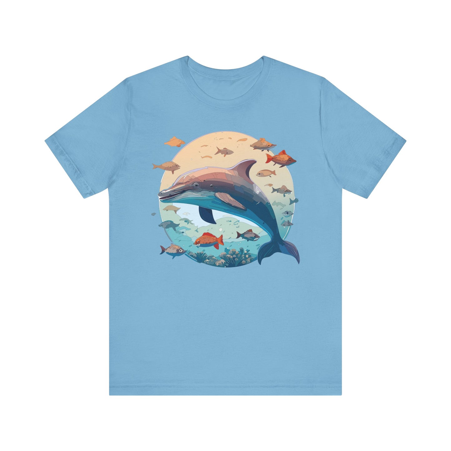 Animals Shirt, Shirt with Dolphin