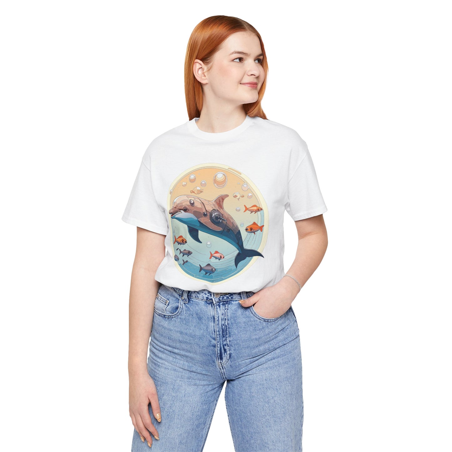 Animals Shirt, Shirt with Dolphin