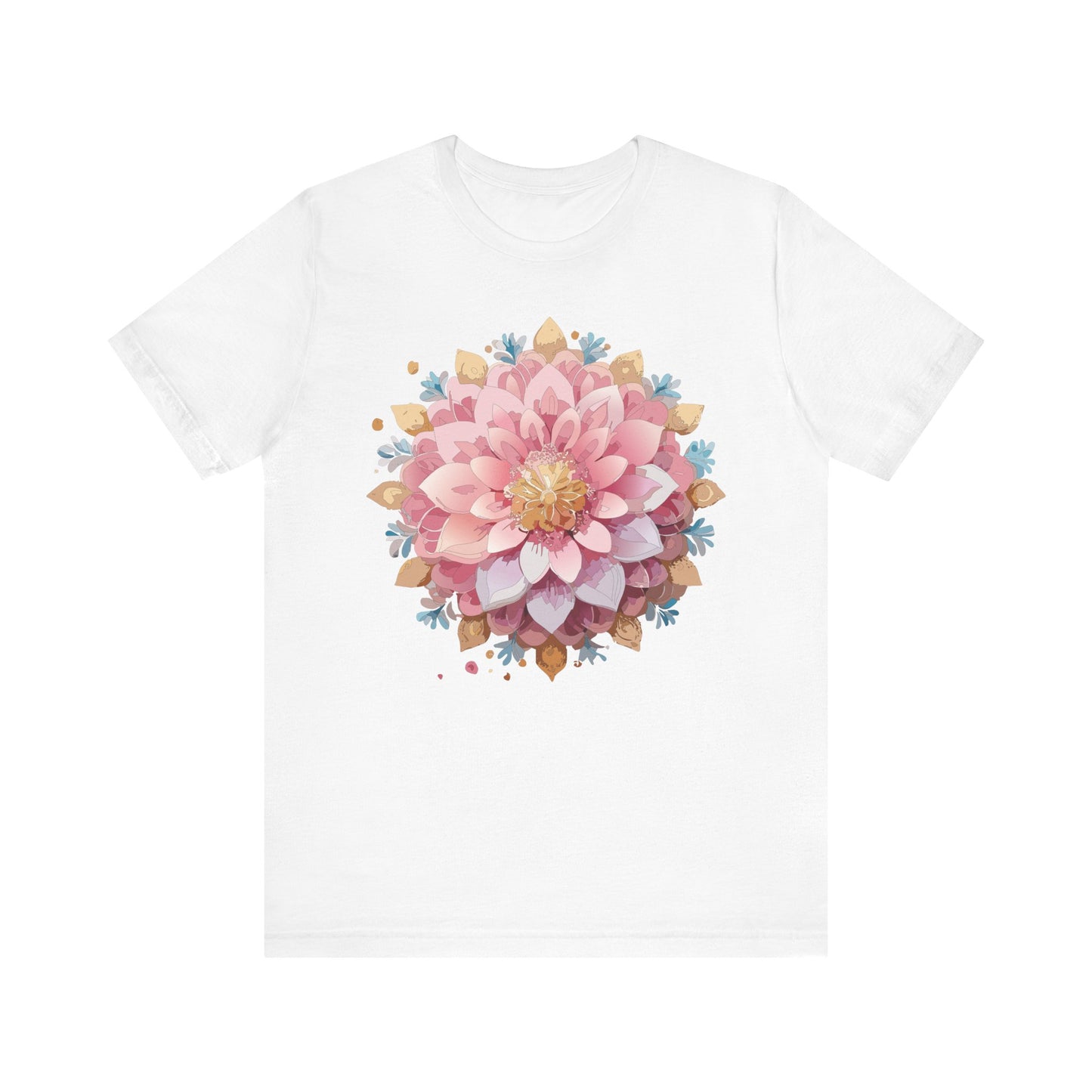 Floral Mandala Shirt, Flowers Mandala Shirt