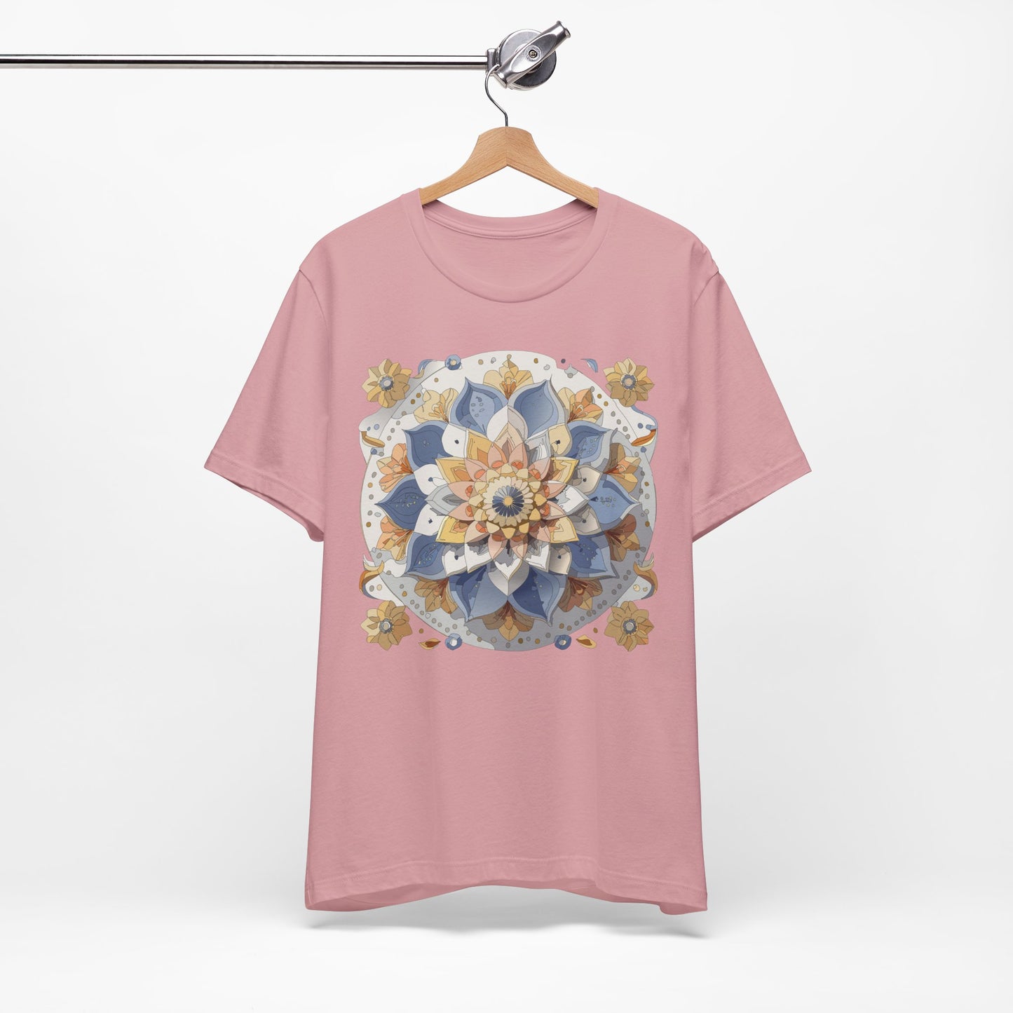 Floral Mandala Shirt, Flowers Mandala Shirt