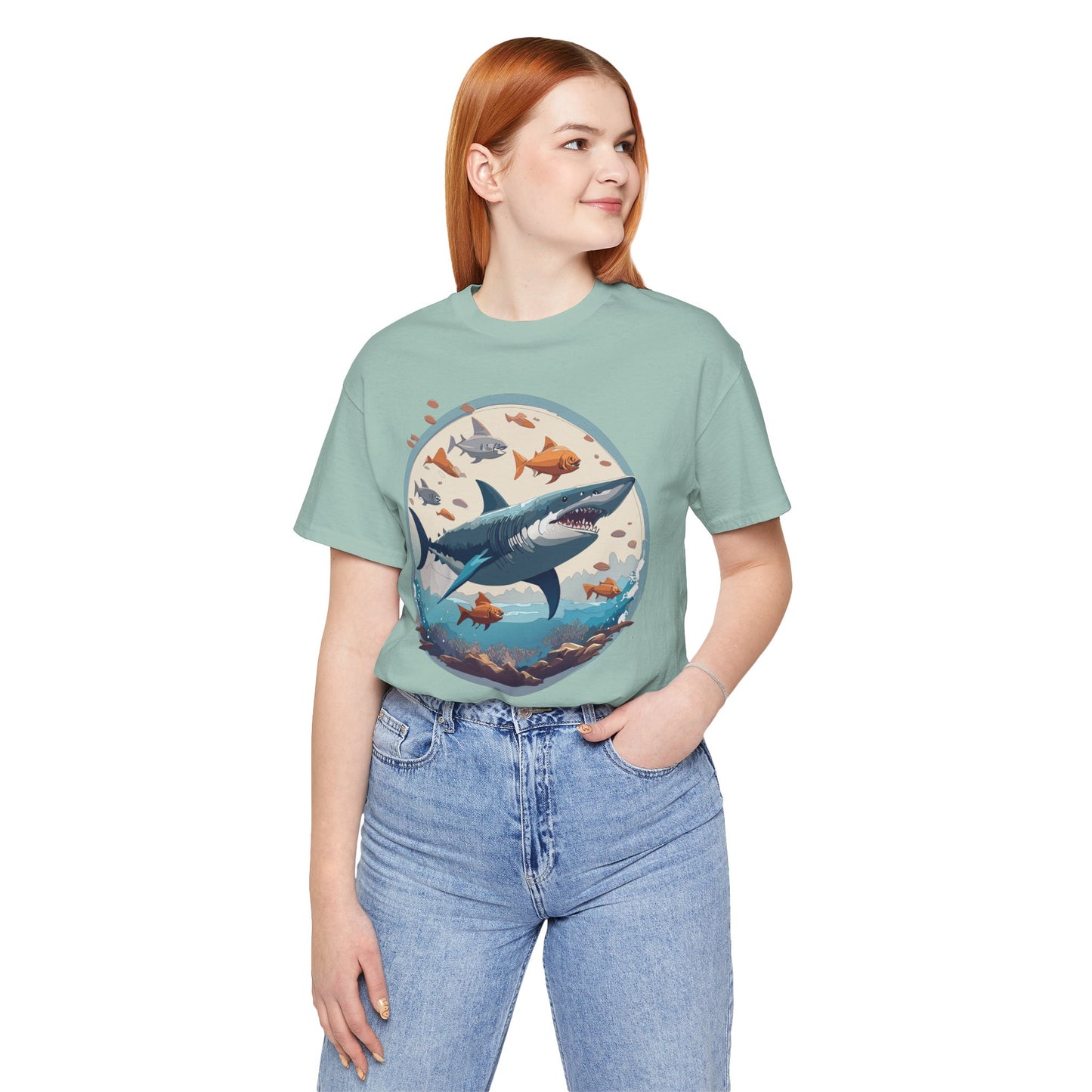 Animals Shirt, Shirt with Shark
