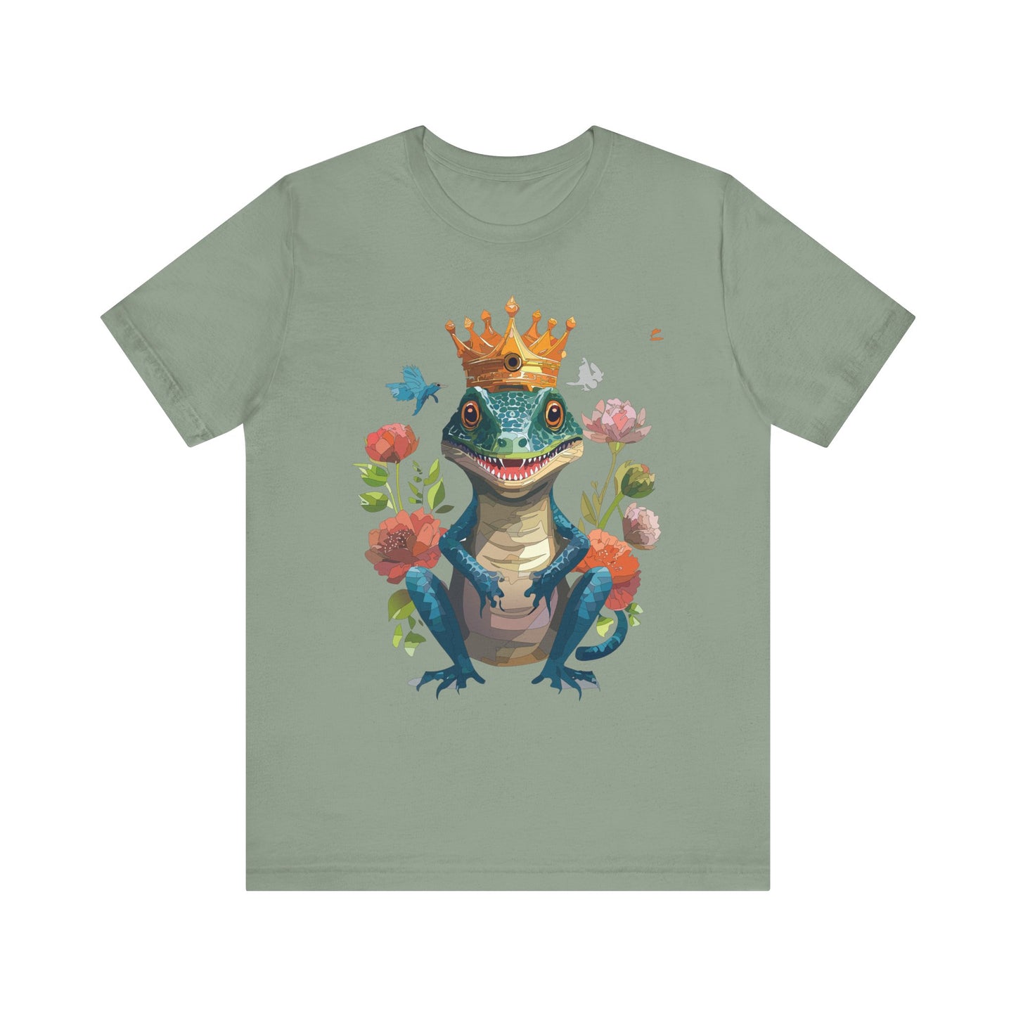 Animals Shirt, Shirt with Lizard