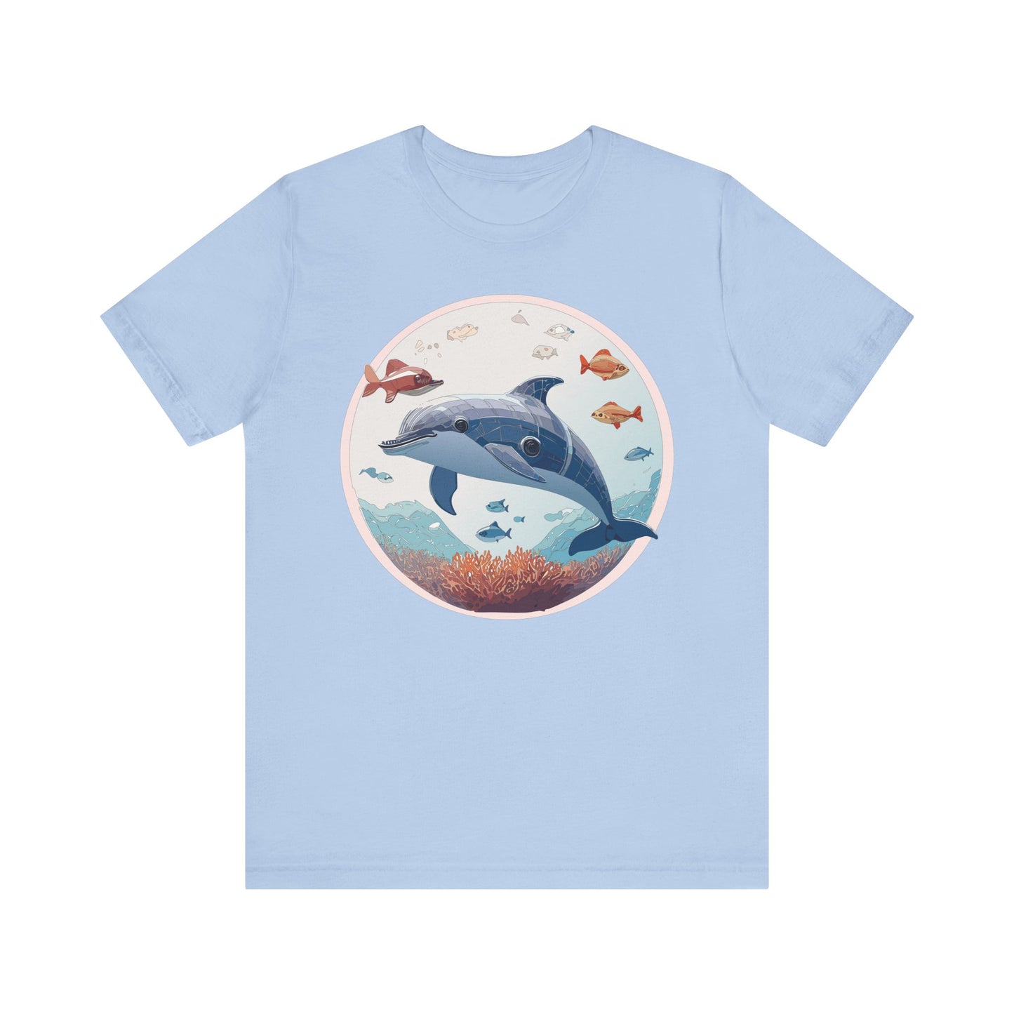 Animals Shirt, Shirt with Dolphin