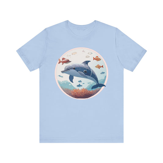 Animals Shirt, Shirt with Dolphin