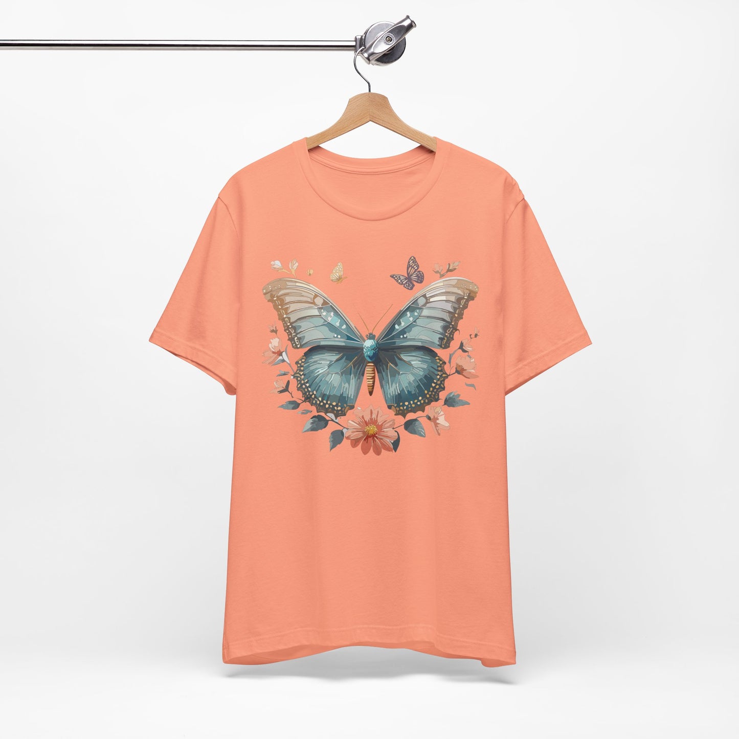 Butterfly Tee Shirt, Shirt with Butterfly
