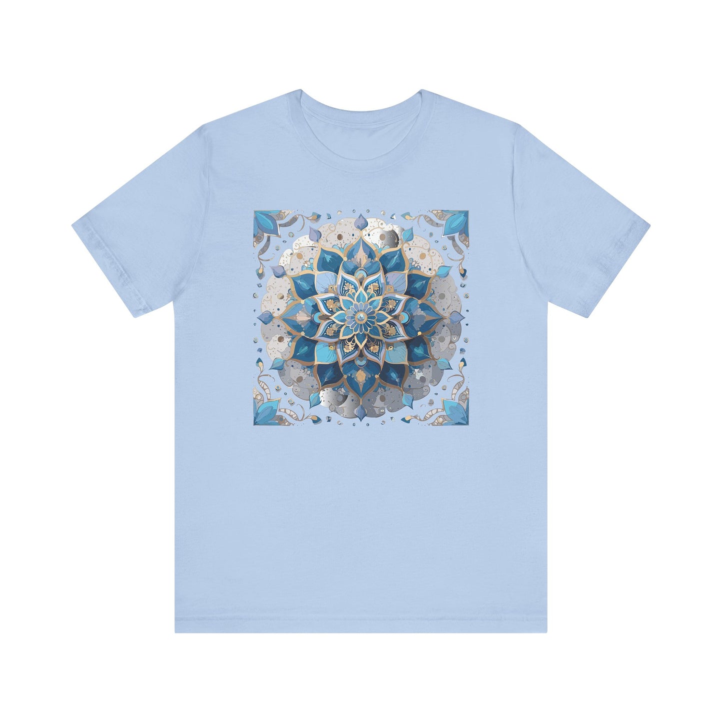 Floral Mandala Shirt, Flowers Mandala Shirt