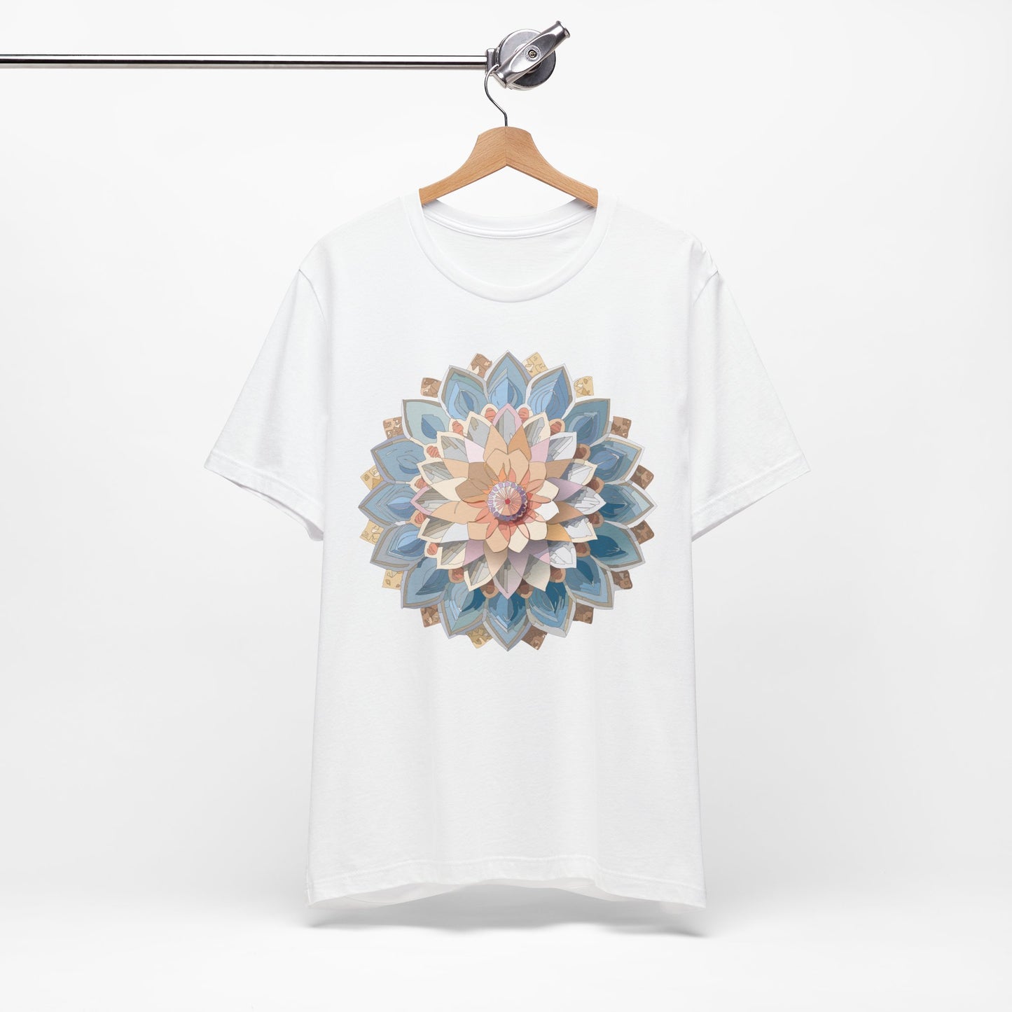 Floral Mandala Shirt, Flowers Mandala Shirt