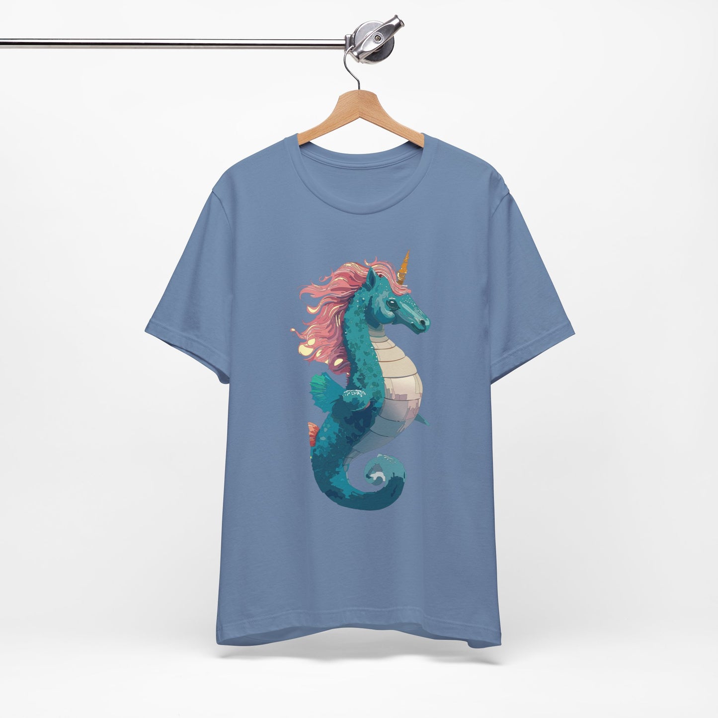 Animals Shirt, Shirt with Seahorse