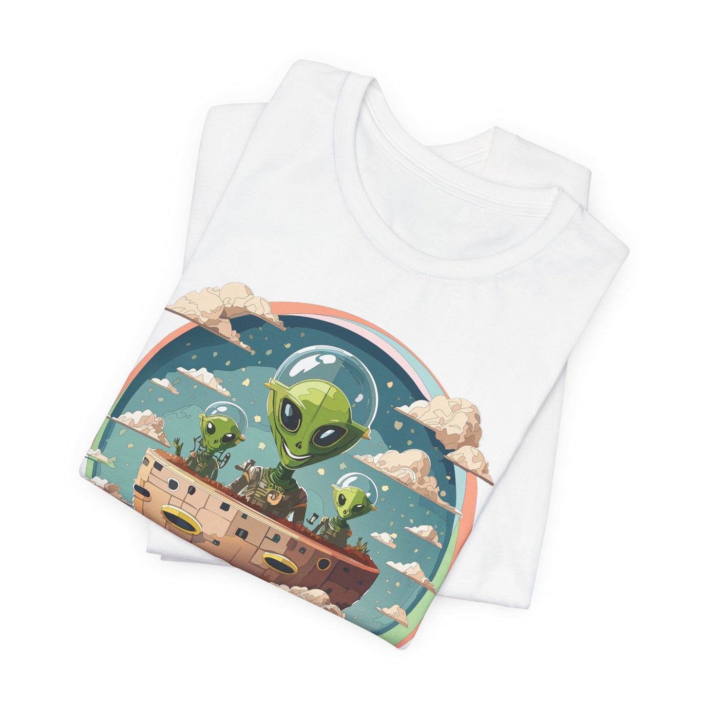 Funny Aliens Shirt, T-Shirt with Funny Aliens