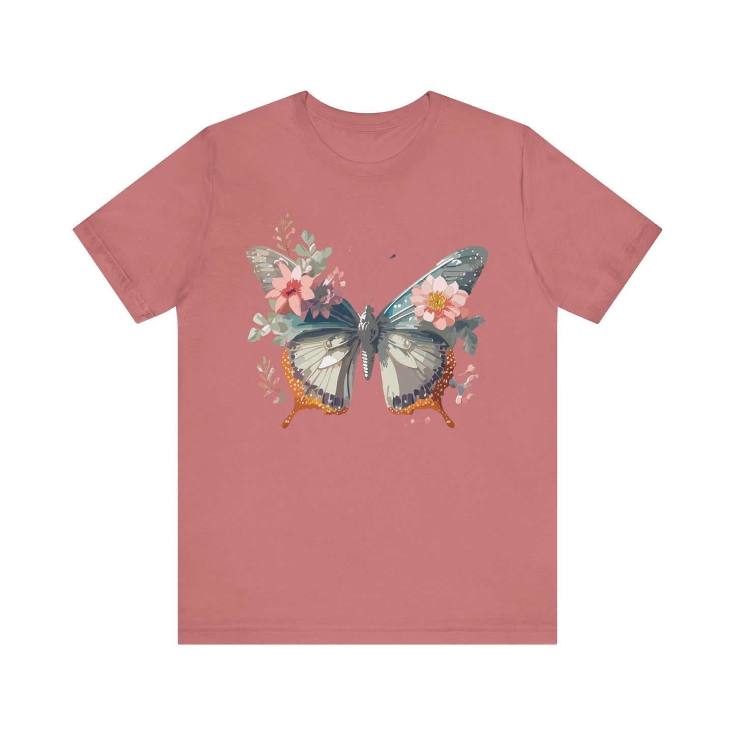 Butterfly Tee Shirt, Shirt with Butterfly